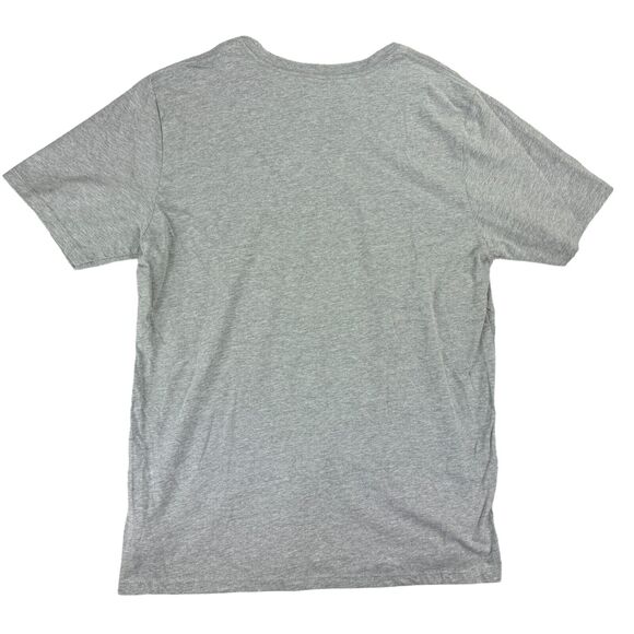 Hurley Mens Everyday Aloha Graphic Short Sleeve T-Shirt Gray L - Picture 3 of 5